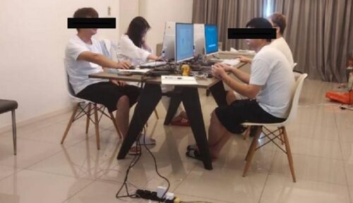 马六甲警方成功破获一伙诈骗集团_共逮捕11名中国嫌疑人