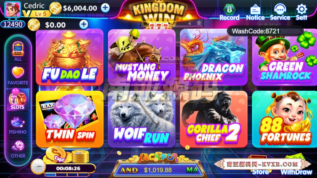 Lucky Dragons美国老虎机源码/英文版拉霸角子老虎机游戏