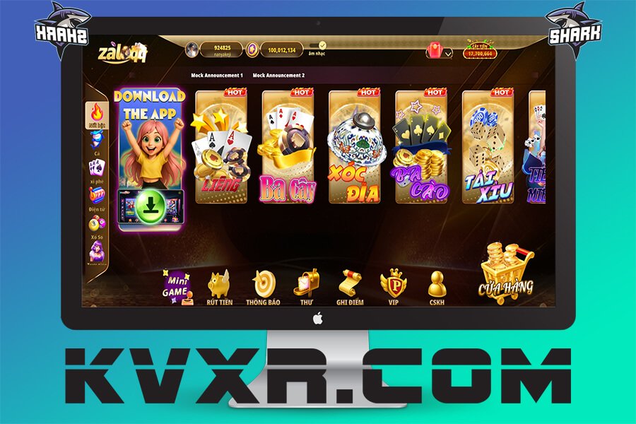 越南ZaloQQ综合盘游戏源码/横版棋牌源码/越南游戏门户网站