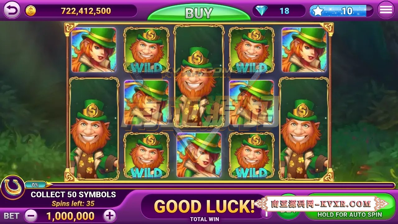 Slots UP海外老虎机777街机拉霸slots棋牌游戏源码