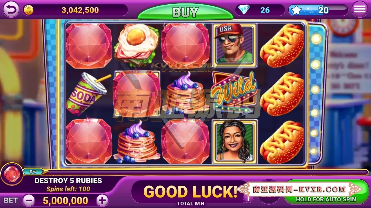 Slots UP海外老虎机777街机拉霸slots棋牌游戏源码