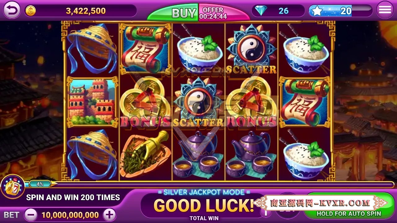 Slots UP海外老虎机777街机拉霸slots棋牌游戏源码