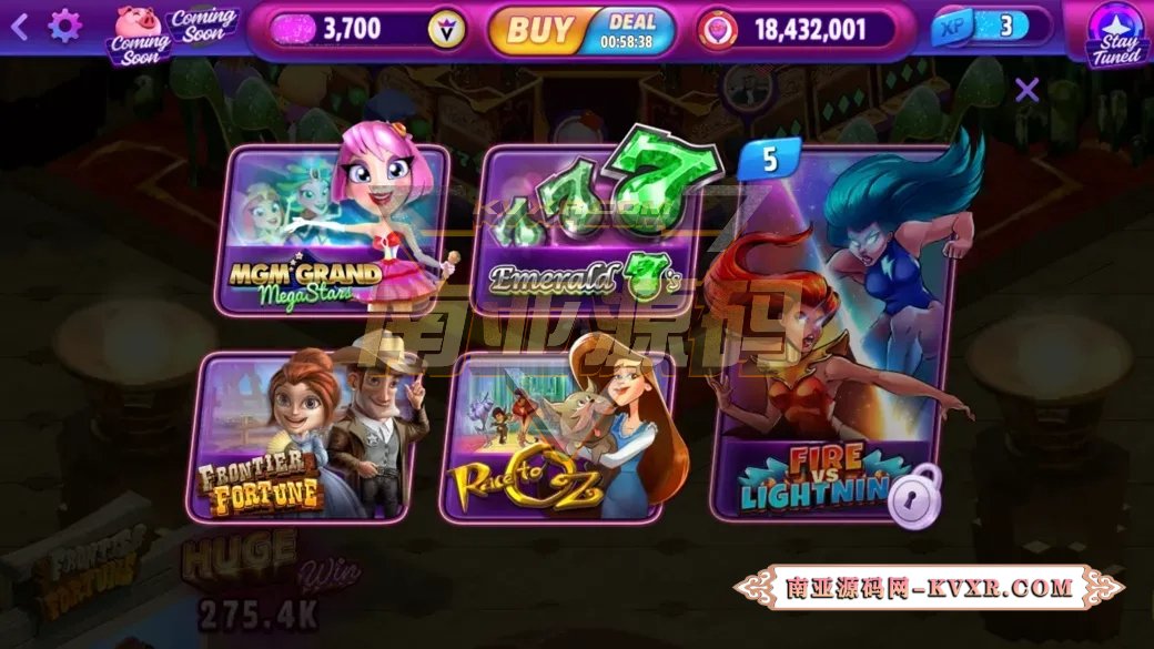 POP! Slots™老虎机赌场源码/欧美社交赌场/海外真钱游戏